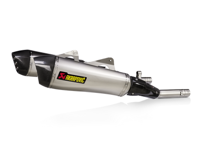 Akrapovic Slip-On Line Titanium Muffler System w/Carbon End Cap for BMW K 1600 GT/K 1600 GTL 11-Up Akrapovic