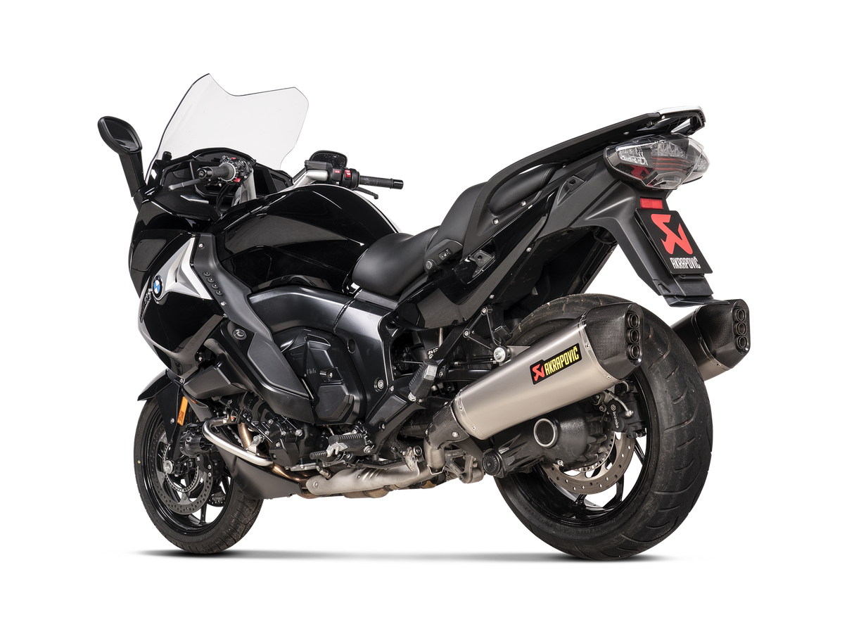 Akrapovic Slip-On Line Titanium Muffler System w/Carbon End Cap for BMW K 1600 GT/K 1600 GTL 11-Up Akrapovic