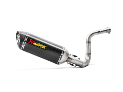 Akrapovic Racing Line Carbon Exhaust System w/Carbon End Cap for BMW G 310 GS/G 310 R 17-Up Akrapovic