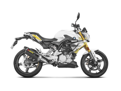 Akrapovic Racing Line Carbon Exhaust System w/Carbon End Cap for BMW G 310 GS/G 310 R 17-Up Akrapovic