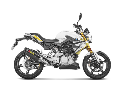 Akrapovic Racing Line Carbon Exhaust System w/Carbon End Cap for BMW G 310 GS/G 310 R 17-Up Akrapovic