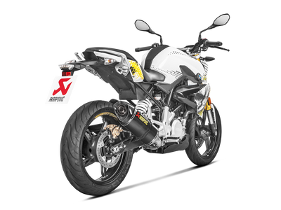 Akrapovic Racing Line Carbon Exhaust System w/Carbon End Cap for BMW G 310 GS/G 310 R 17-Up Akrapovic
