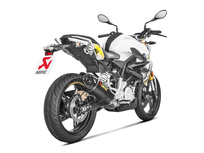 Akrapovic Racing Line Carbon Exhaust System w/Carbon End Cap for BMW G 310 GS/G 310 R 17-Up Akrapovic