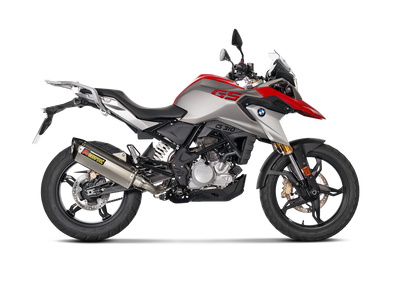 Akrapovic Racing Line Stainless Steel Muffler System w/Carbon End Cap for BMW G 310 GS/G 310 R 17-Up