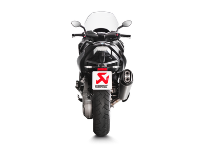Akrapovic Slip-On Line Titanium Muffler System w/Carbon End Cap for BMW C650 Sport 16-20 Akrapovic