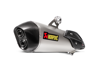 Akrapovic Slip-On Line Titanium Muffler System w/Carbon End Cap for BMW C650 Sport 16-20 Akrapovic