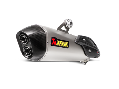 Akrapovic Slip-On Line Titanium Muffler System w/Carbon End Cap for BMW C650 Sport 16-20 Akrapovic