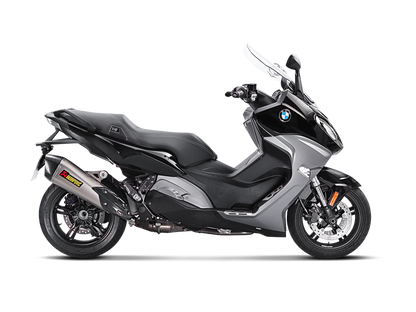 Akrapovic Slip-On Line Titanium Muffler System w/Carbon End Cap for BMW C650 Sport 16-20 Akrapovic