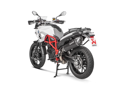 Akrapovic Slip-On Line Black Titanium Muffler System w/Carbon End Cap for BMW F 650 GS 08-12/F 800 GS Adventure 13-17 Akrapovic
