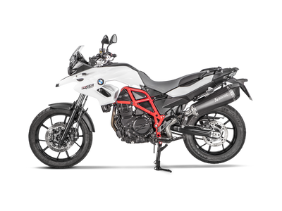 Akrapovic Slip-On Line Black Titanium Muffler System w/Carbon End Cap for BMW F 650 GS 08-12/F 800 GS Adventure 13-17 Akrapovic