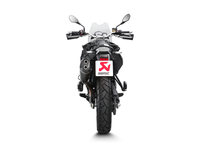 Akrapovic Slip-On Line Black Titanium Muffler System w/Carbon End Cap for BMW F 650 GS 08-12/F 800 GS Adventure 13-17 Akrapovic