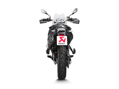 Akrapovic Slip-On Line Black Titanium Muffler System w/Carbon End Cap for BMW F 650 GS 08-12/F 800 GS Adventure 13-17 Akrapovic