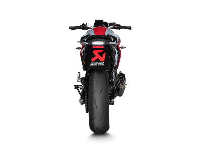 Akrapovic Slip-On Line Carbon Muffler System w/Titanium End Cap for BMW F 900 R/F 900 XR 20-Up