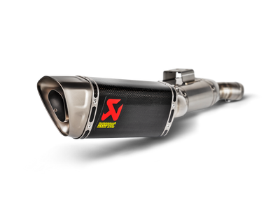 Akrapovic Slip-On Line Carbon Muffler System w/Titanium End Cap for BMW F 900 R/F 900 XR 20-Up