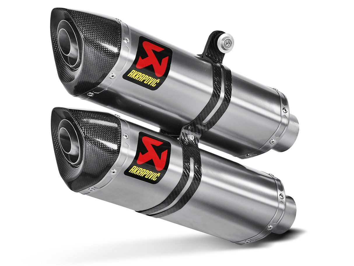 Akrapovic Slip-On Line Titanium Muffler System w/Carbon End Cap for Ducati Streetfighter 09-11/Streetfighter 848 11-15 Akrapovic
