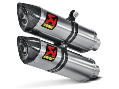 Akrapovic Slip-On Line Titanium Muffler System w/Carbon End Cap for Ducati Streetfighter 09-11/Streetfighter 848 11-15 Akrapovic