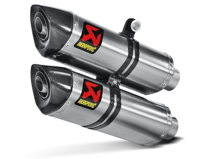 Akrapovic Slip-On Line Titanium Muffler System w/Carbon End Cap for Ducati Streetfighter 09-11/Streetfighter 848 11-15 Akrapovic
