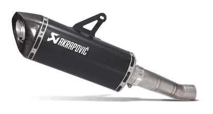 Akrapovic Slip-On Line Black Titanium Muffler System w/Carbon End Cap for Ducati Monster 821/Monster 1200/S 17-20 Akrapovic