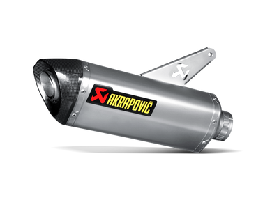 Akrapovic Slip-On Line Titanium Muffler System w/Carbon End Cap for Ducati Monster 821/Monster 1200/S 14-16 Akrapovic