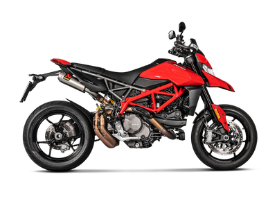 Akrapovic Slip-On Line Titanium Muffler System w/Titanium End Cap for Ducati Hypermotard 950/950 SP 19-20 Akrapovic