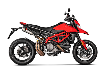 Akrapovic Slip-On Line Titanium Muffler System w/Titanium End Cap for Ducati Hypermotard 950/950 SP 19-20 Akrapovic