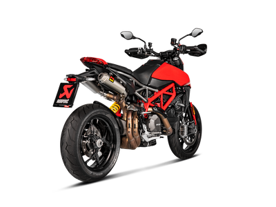 Akrapovic Slip-On Line Titanium Muffler System w/Titanium End Cap for Ducati Hypermotard 950/950 SP 19-20 Akrapovic