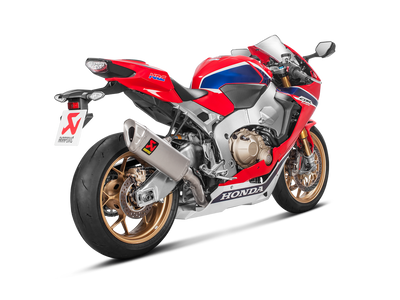 Akrapovic Racing Line Titanium Exhaust System w/Titanium End Cap for Honda CBR1000RR/CBR1000RR SP/SP2 17-19