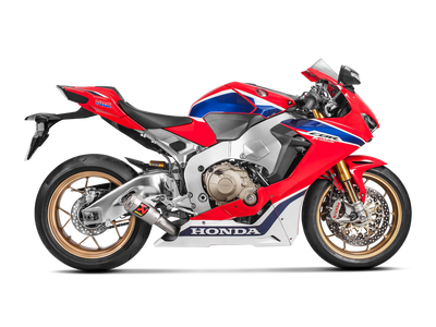 Akrapovic Slip-On Line Titanium Muffler System w/Titanium End Cap for Honda CBR1000RR 17-19 Akrapovic