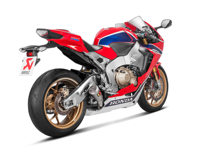 Akrapovic Slip-On Line Titanium Muffler System w/Titanium End Cap for Honda CBR1000RR 17-19 Akrapovic