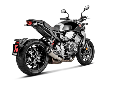 Akrapovic Slip-On Line Titanium Muffler System w/Carbon End Cap for Honda CB1000 R 18-Up