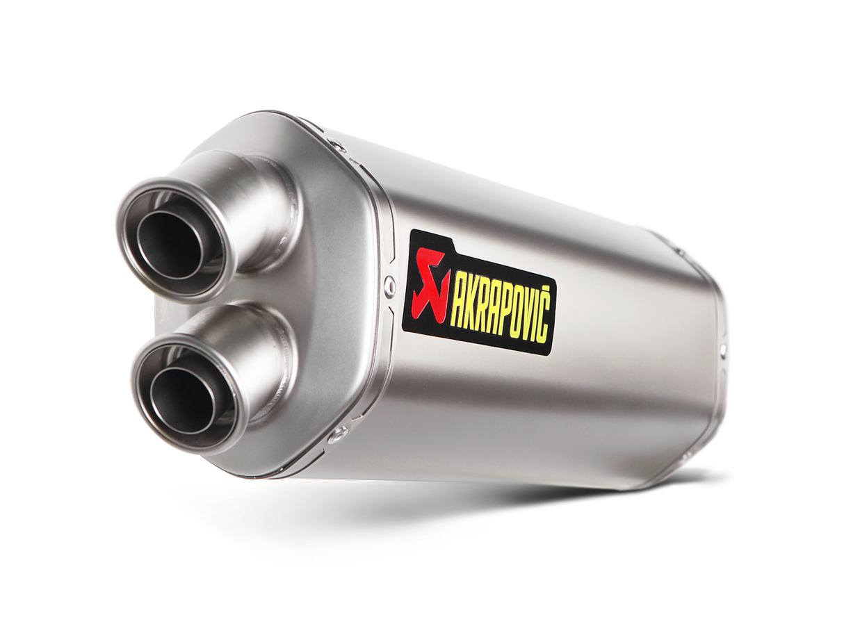 Akrapovic Slip-On Line Titanium Muffler System w/Titanium End Cap for Honda CRF1000L Africa Twin 18-19 Akrapovic