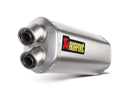 Akrapovic Slip-On Line Titanium Muffler System w/Titanium End Cap for Honda CRF1000L Africa Twin 18-19 Akrapovic