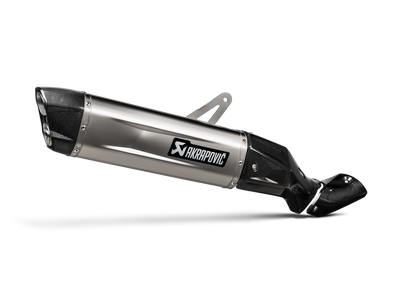 Akrapovic Slip-On Line Titanium Muffler System w/Carbon End Cap & Heat Shield for Honda CRF1100L Africa Twin Adventure Sports 20-23 Akrapovic