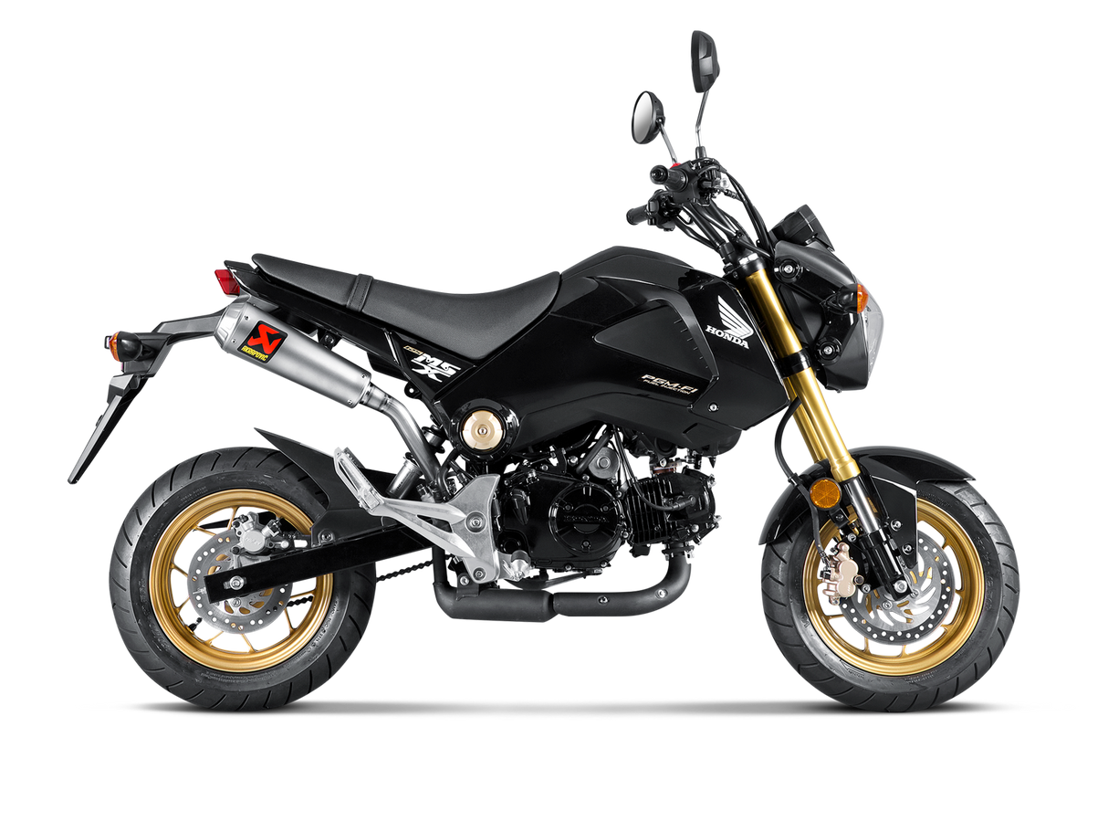 Akrapovic Slip-On Line Titanium Muffler System w/Titanium End Cap for Honda MSX 125/Grom 13-15 Akrapovic