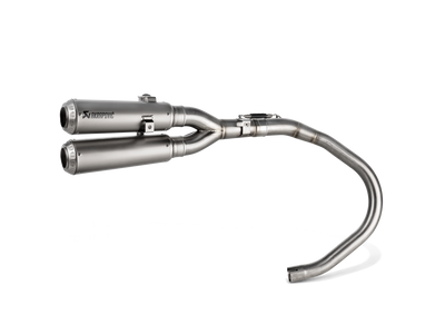 Akrapovic Slip-On Line Titanium Muffler System w/Titanium End Cap for Honda Monkey 19-Up Akrapovic