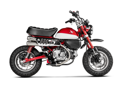Akrapovic Slip-On Line Titanium Muffler System w/Titanium End Cap for Honda Monkey 19-Up Akrapovic