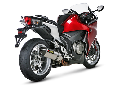 Akrapovic Slip-On Line Titanium Muffler System w/Carbon End Cap for Honda VFR1200F 10-15 Akrapovic