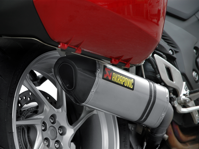 Akrapovic Slip-On Line Titanium Muffler System w/Carbon End Cap for Honda VFR1200F 10-15 Akrapovic