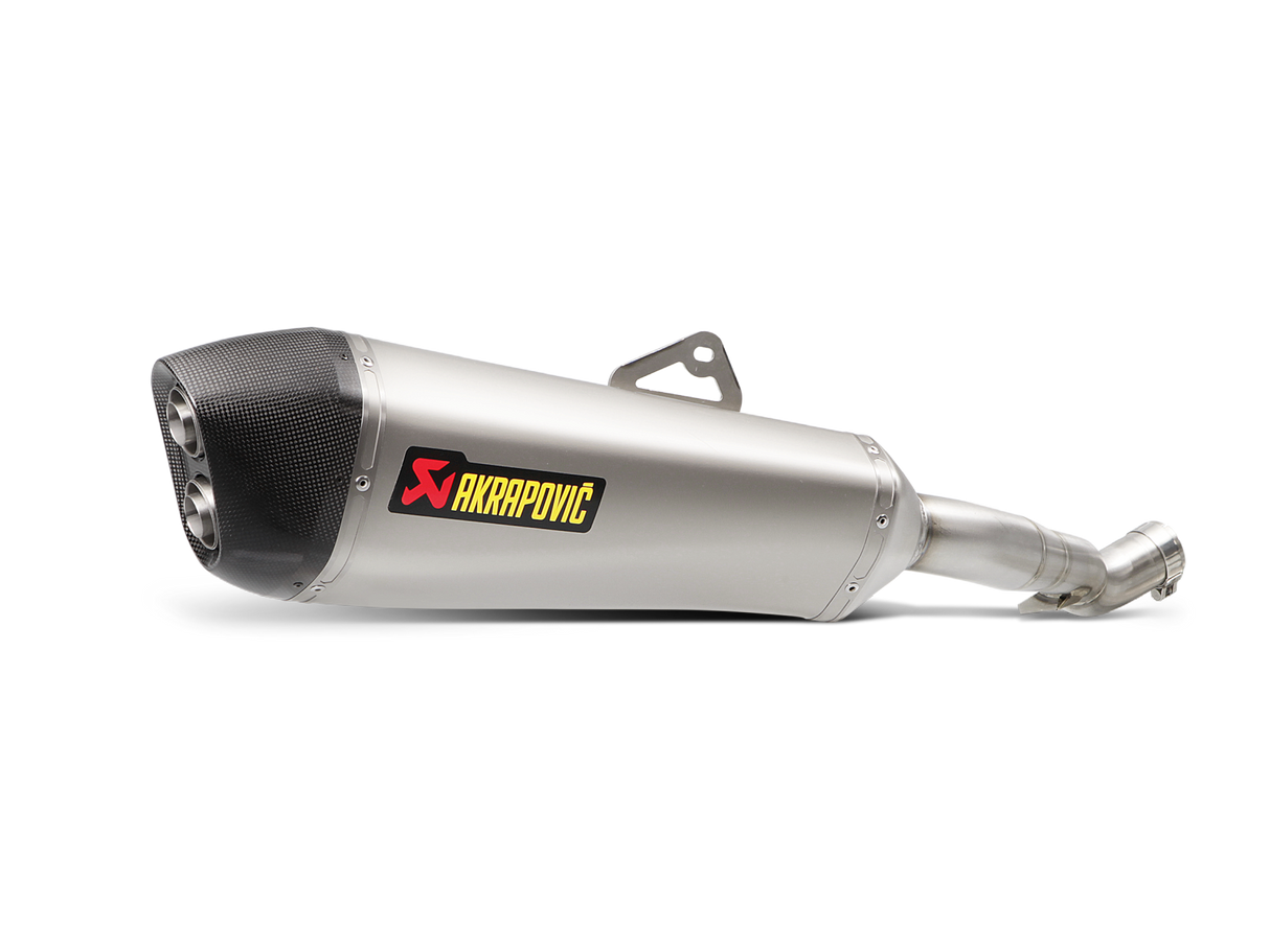 Akrapovic Slip-On Line Titanium Muffler System w/Carbon End Cap for Honda VFR1200X Crosstourer 16-20 Akrapovic