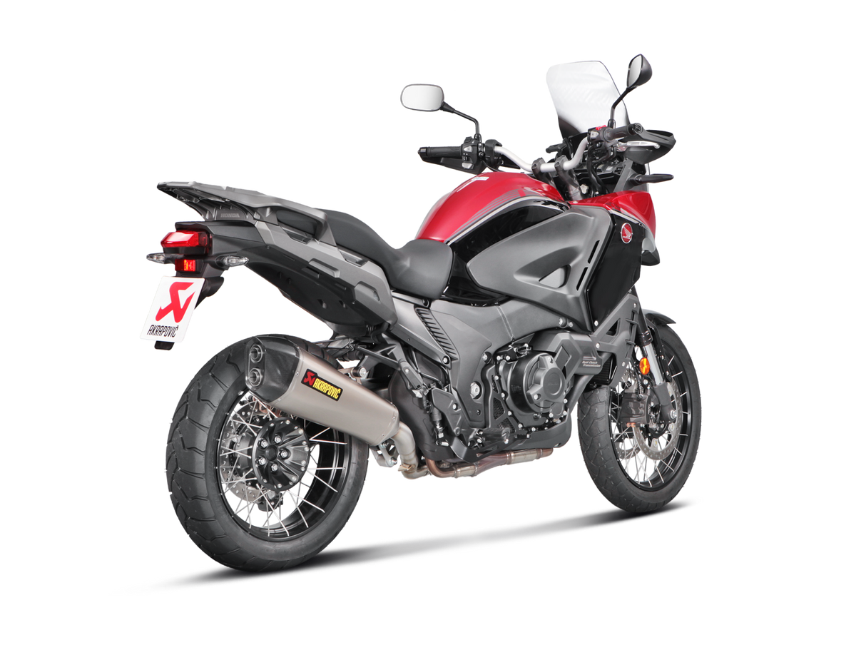 Akrapovic Slip-On Line Titanium Muffler System w/Carbon End Cap for Honda VFR1200X Crosstourer 16-20 Akrapovic