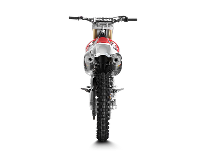Akrapovic Evolution Line Titanium Exhaust System w/Titanium End Cap for Honda CRF250R/CRF250RX 14-15