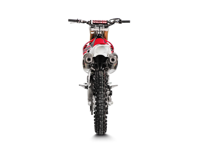 Akrapovic Evolution Line Titanium Exhaust System w/Titanium End Cap for Honda CRF250R/CRF250RX 16-17