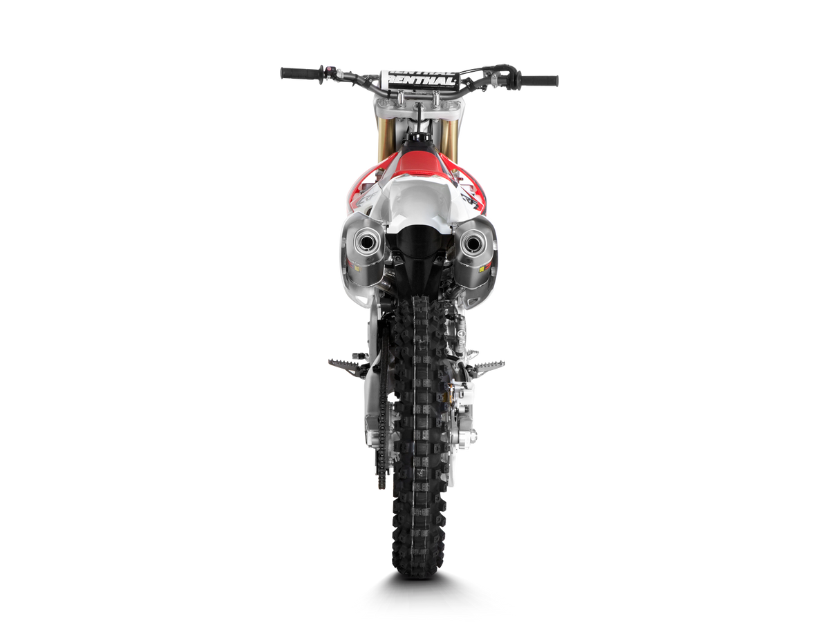 Akrapovic Racing Line Titanium Exhaust System w/Titanium End Cap for Honda CRF250R/CRF250RX 14-15 Akrapovic