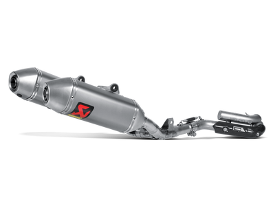 Akrapovic Racing Line Titanium Exhaust System w/Titanium End Cap for Honda CRF250R/CRF250RX 14-15 Akrapovic