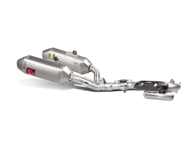Akrapovic Racing Line Titanium Exhaust System w/Titanium End Cap for Honda CRF250R/CRF250RX 16-17 Akrapovic