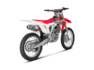Akrapovic Racing Line Titanium Exhaust System w/Titanium End Cap for Honda CRF250R/CRF250RX 16-17 Akrapovic