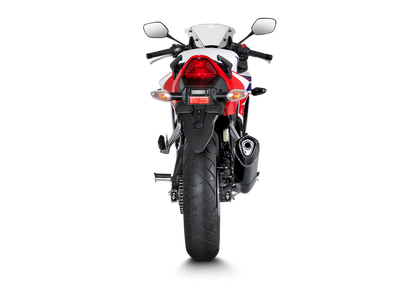 Akrapovic Slip-On Line Carbon Muffler System w/Carbon End Cap for Honda CBR300R 14-16 Akrapovic