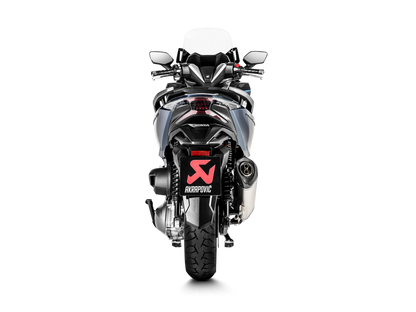 Akrapovic Slip-On Line Stainless Steel Muffler System w/Carbon End Cap for Honda Forza NSS300 18-20