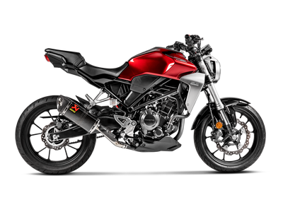 Akrapovic Slip-On Line Carbon Muffler System w/Carbon End Cap for Honda CB300R 18-20 Akrapovic