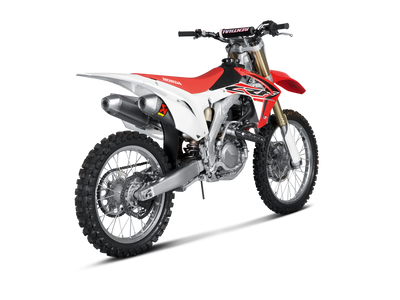 Akrapovic Evolution Line Titanium Exhaust System w/Titanium End Cap for Honda CRF450R/CRF450RX 15-16 Akrapovic
